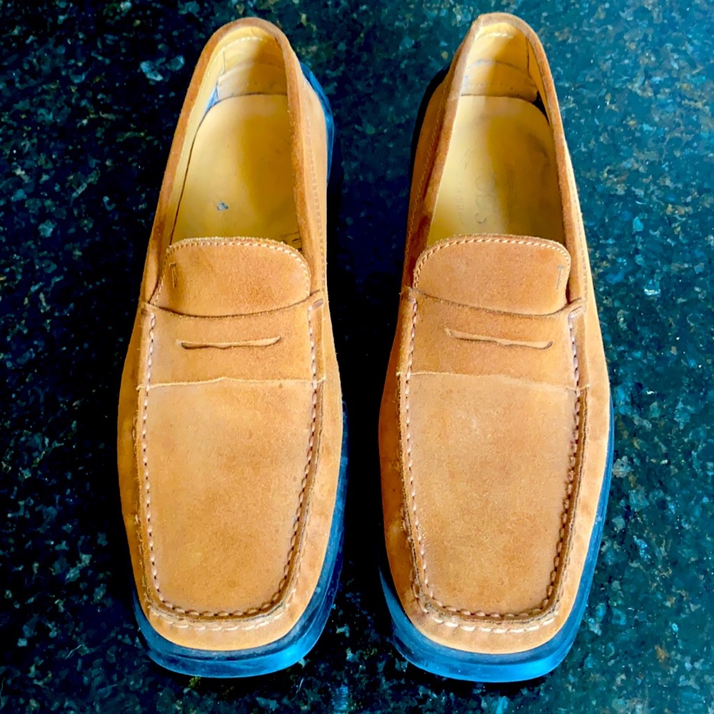 Tod’s Mens Suede Loafers